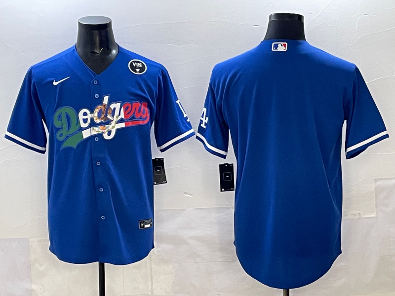 Men Los Angeles Dodgers blank blue Nike 2025 MLB All Star Jersey 0041